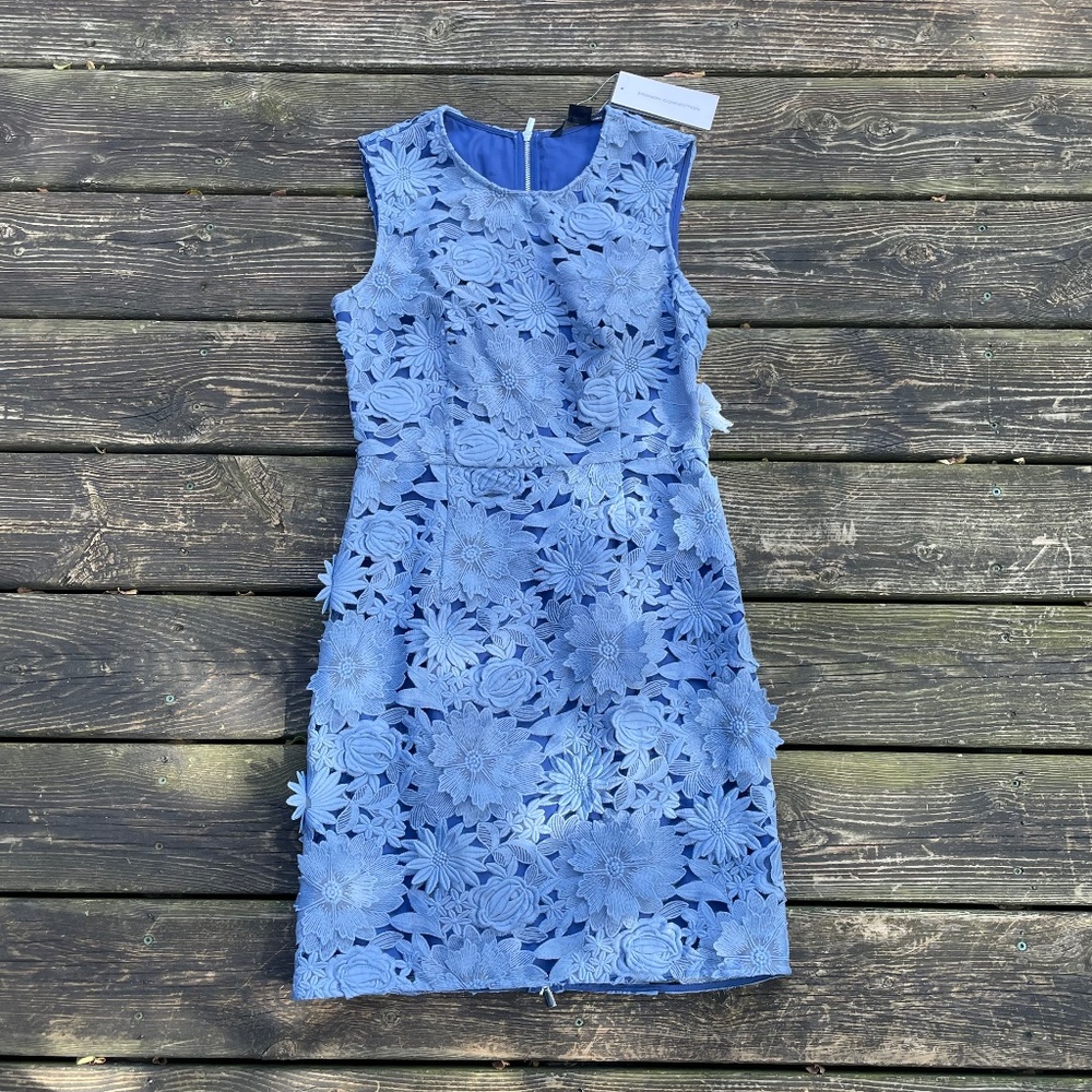 French Connection Blue Floral Dress